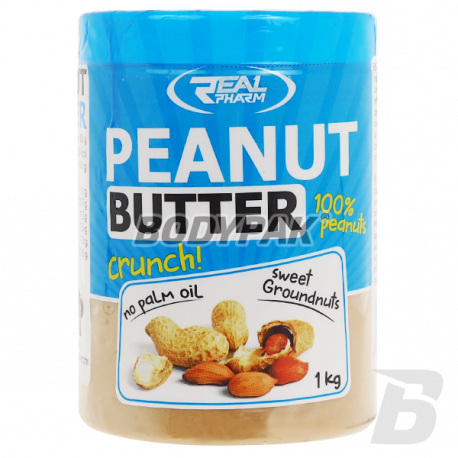 Real Pharm Peanut Butter Crunchy - 1000g