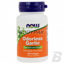 NOW Foods Odorless Garlic - 100 kaps.