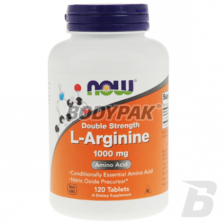 NOW Foods L-Arginine 1000mg - 120 tabl.
