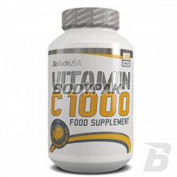 BioTech Vitamin C 1000 with Bioflavonoids and Rose Hip - 250 tabl.