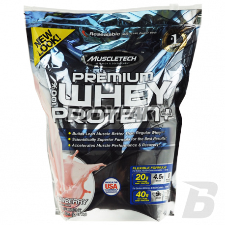 MuscleTech 100% Premium Whey Protein PLUS - 2270g