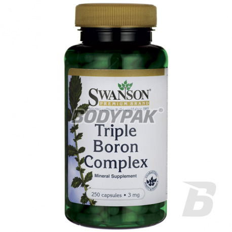 Swanson Triple Boron Complex 3mg - 250 kaps.