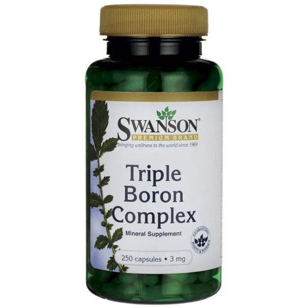 Swanson Triple Boron Complex 3mg - 250 kaps.