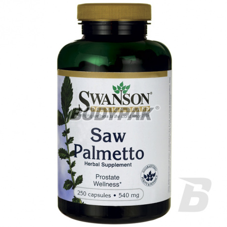 Swanson Saw Palmetto 540mg - 250 kaps.