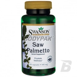 Swanson Saw Palmetto 540mg - 100 kaps.