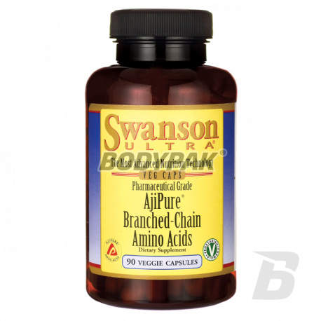Swanson AjiPure Branched-Chain Amino Acids - 90 kaps.