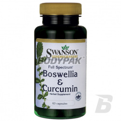 Swanson Full Spectrum Boswellia & Curcumin - 60 kaps.