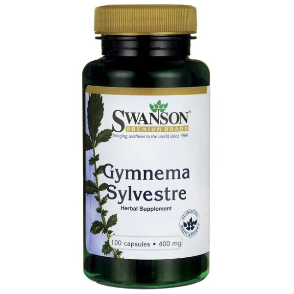 Swanson Gymnema Sylvestre 400mg - 100 kaps.