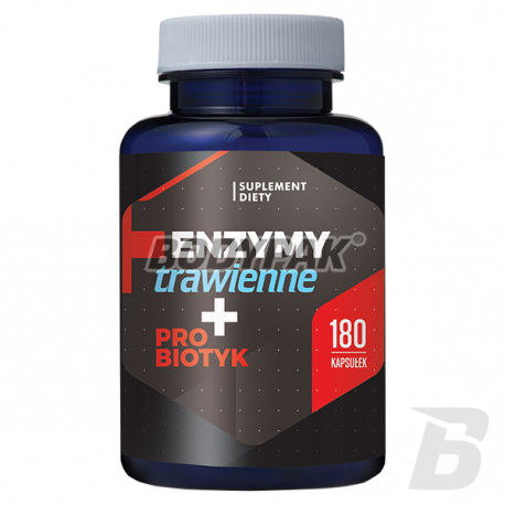 Hepatica Enzymy trawienne + Probiotyk - 180 kaps.