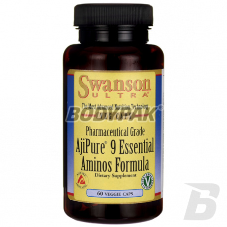 Swanson AjiPure 9 Aminokwasów - 60 kaps.