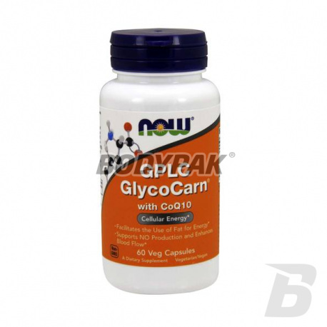 NOW Foods GPLC Glycocarn COQ10 - 60 kaps.