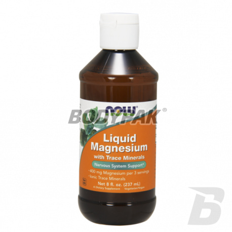 NOW Foods Magnesium Liquid Trace Mineral - 237ml