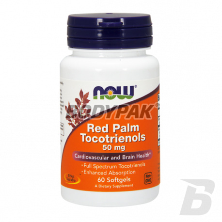 NOW Foods Red Palm Tocotrienols 50mg - 60 kaps.