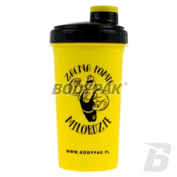 BODYPAK Shaker Zacna Pompa Yellow - 700 ml