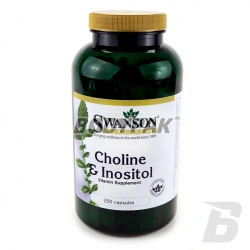 Swanson Cholina & Inozytol - 250 kaps.