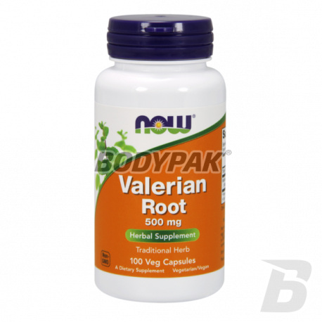 NOW Foods Valerian Root 500mg - 100 kaps.