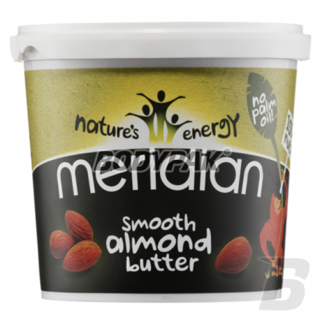 Meridian Natural Almond Butter Smooth - 1kg