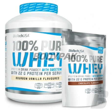 BioTech 100% Pure Whey - 2270g + 454g GRATIS