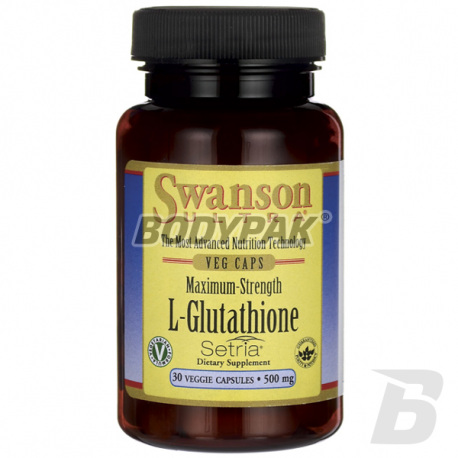 Swanson L-Glutation 500mg - 30 kaps.