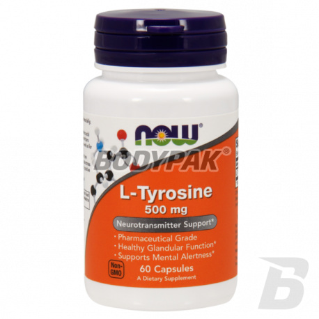 NOW Foods L-Tyrosine - 60 kaps.