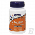 NOW Foods L-Carnitine 500mg - 30 kaps.