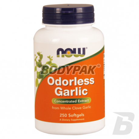 NOW Foods Odorless Garlic - 250 kaps.