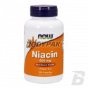 NOW Foods Niacin - 100 kaps.