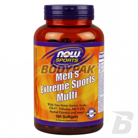 NOW Foods Men's Extreme Sports Multivit - 180 kaps.