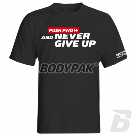 Scitec T-Shirt Pushfwd Nevergiveup - 1 szt.