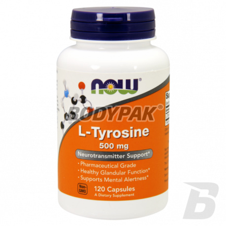 NOW Foods L-Tyrosine - 120 kaps.