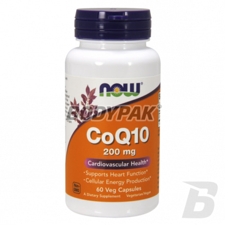 NOW Foods Coenzyme Q10 200mg - 60 kaps.