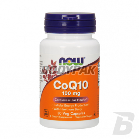 NOW Foods Coenzyme Q10 100mg - 30 kaps.