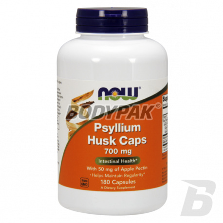 NOW Foods Psylium Husk Caps - 180 kaps.