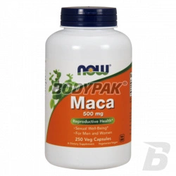 NOW Foods Maca 500mg - 250 kaps.