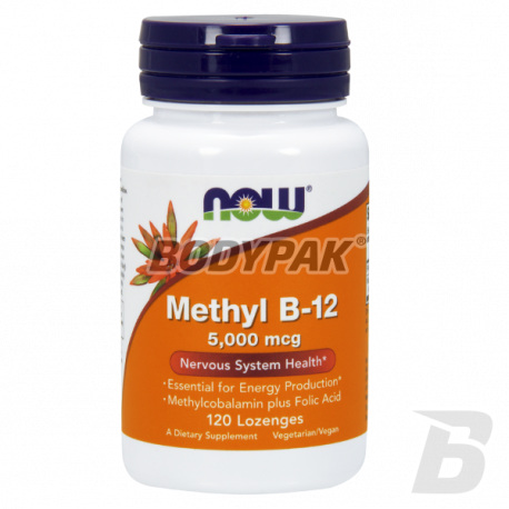 NOW Foods Methyl B-12 5000mcg - 120 kaps.