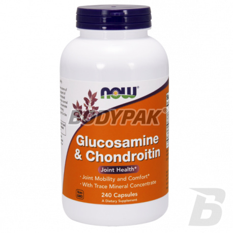NOW Foods Glucosamine & Chondroitin with TMC - 240 kaps.