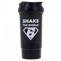 BODYPAK Shaker + pojemnik WARNING [green] 500ml
