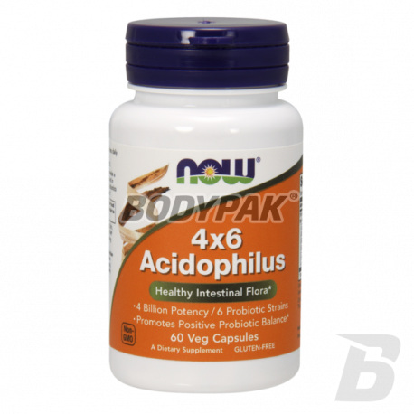 NOW Foods Acidophilus 4X6 - 60 kaps.