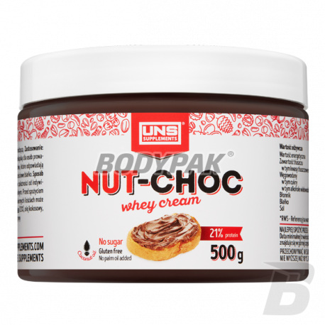 UNS NUT- CHOC WHEY CREAM - 500g