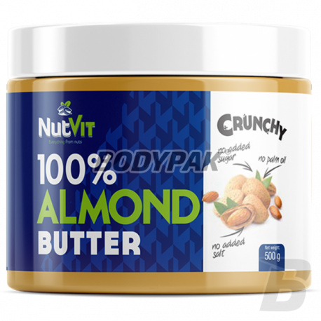 Ostrovit NutVit 100% Almond Butter Crunchy - 500g
