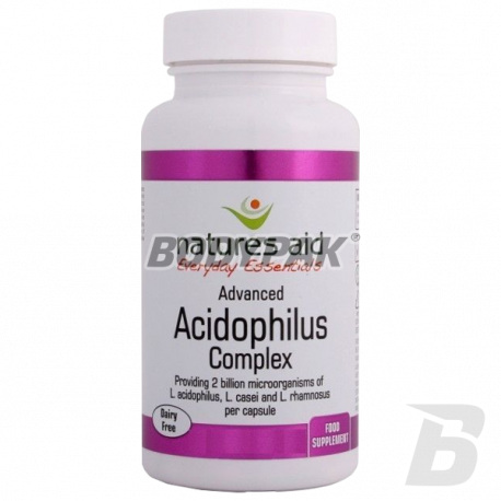 Nature's Aid Acidophilus Complex Advanced 90 kaps.