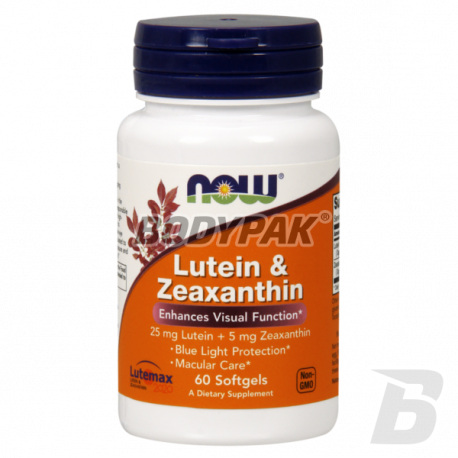 NOW Foods Lutein & Zeaxantin 60 kaps.