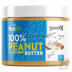 Ostrovit NutVit 100% Peanut + Coconut Butter Smooth - 500g