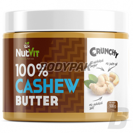Ostrovit NutVit 100% Cashew Butter Crunchy - 500g