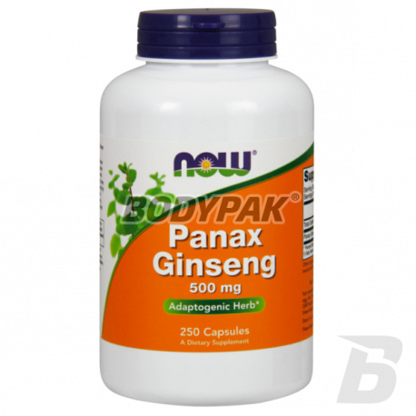 NOW Foods Panax Ginseng - 250 kaps.