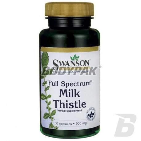 Swanson FS Milk Thistle 500mg - 100 kaps.