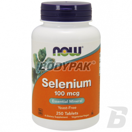 NOW Foods Selenium 100mcg - 250 tabl.