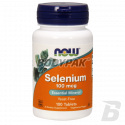 NOW Foods Selenium 100mcg - 100 tabl.