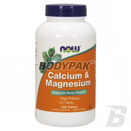 NOW Foods Calcium Magnesium - 250 tabl.