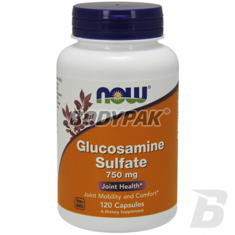 NOW Foods Glucosamine Sulfate 750mg - 120 kaps.